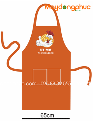 May tạp dề Quán KUMO