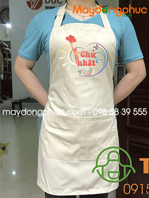 May tạp dề Vui Chủ Nhật