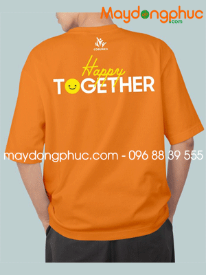 May áo nam form rộng Happy together