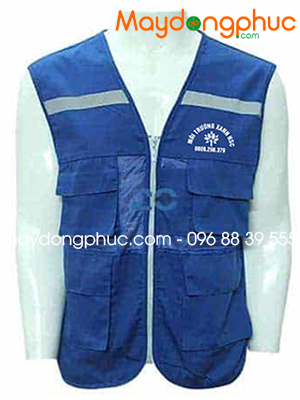 May áo gile Công ty Môi trường Xanh HSC