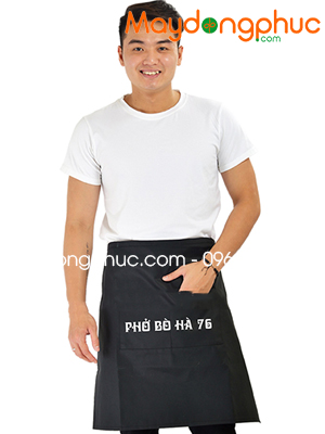 May tạp dề Quán phở bò Hà 76