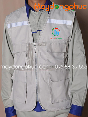 May áo gile Công ty CP đầu tư thương mại và xây dựng Homeland