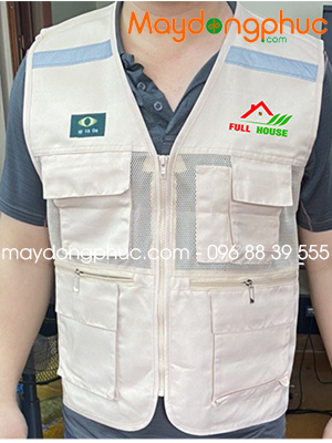 May áo gile Công ty CP Thiết kế & Xây dựng Full House