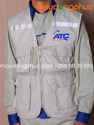 May áo gile Công ty ATC construction designer