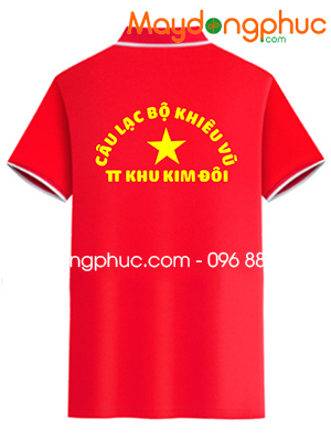 May áo phông Câu lạc bộ khiêu vũ TT Khu Kim Đôi