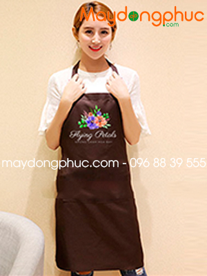 May tạp dề Cửa hàng Flying Petals