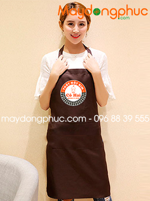May tạp dề Quán Cô Hai