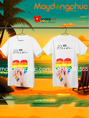 May áo phông đi biển Word Pride