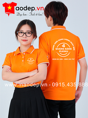 May áo phông Công ty Quang Sáng Pleiku