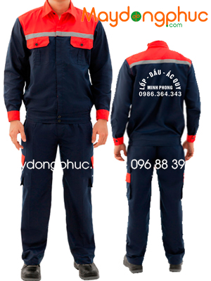 May đồng phục bảo hộ Công ty Minh Phong