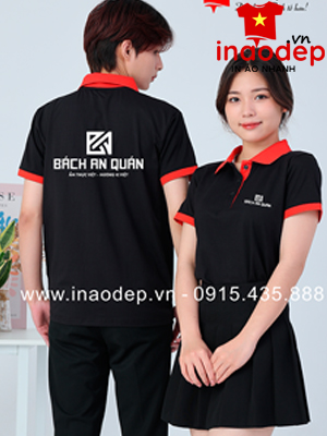 May áo phông Bách An Quán