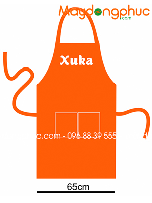 May tạp dề Quán Xuka