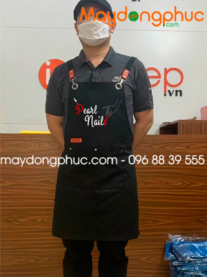 May tạp dề Tiệm Pearl Nails