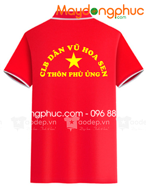 May áo phông CLB Dân vũ Hoa Sen Thôn Phù Ủng