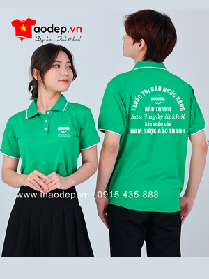 May áo phông Công ty Nam Dược Bảo Thanh