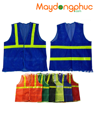 May áo gile lưới cho công nhân