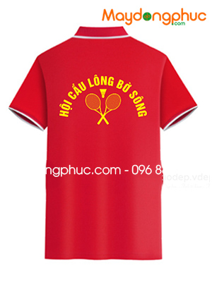 May áo phông Hội cầu lông Bờ Sông