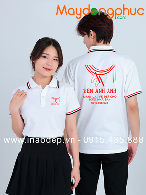 May áo phông đồng phục Rèm Anh Anh