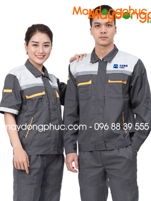 May đồng phục bảo hộ Công ty CMEC