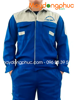 May đồng phục bảo hộ Công ty TNHH Đầu tư và Xây dựng Ngọc Hoàn