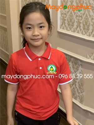 May áo phông Trường tiểu học Trần Quốc Toản kỉ niệm 70 năm