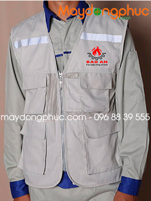 May áo gile Công ty TNHH PCCC Cơ điện Bảo Anh