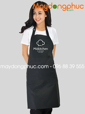 May tạp dề Quán Miiikitchen