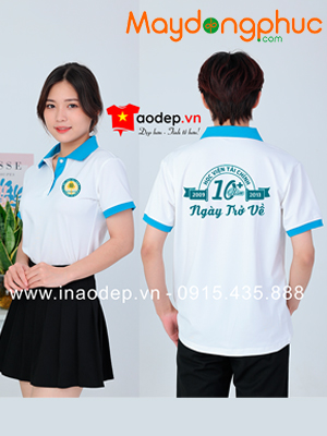 May áo phông Trường Học viện Tài chính kỉ niệm 10 năm Ngày trở về