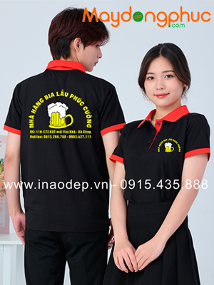 May áo phông Nhà hàng Bia lẩu Phúc Cường