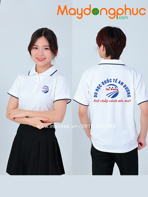 May áo phông Công ty Du học quốc tế An Dương