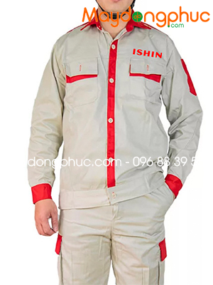 May đồng phục bảo hộ ISHIN