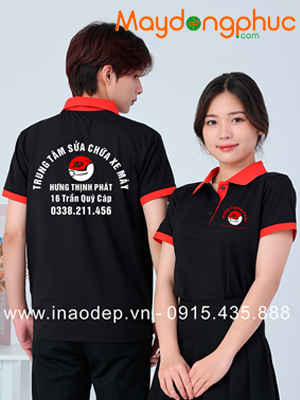 May áo phông Trung tâm sửa chữa xe máy Hưng Thịnh Phát