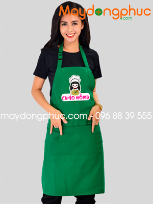 May tạp dề Quán Cháo Hồng