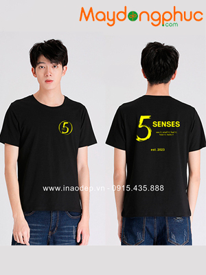 May áo phông cổ tròn 5 Senses