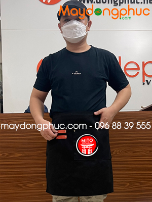 May tạp dề dáng ngắn Nhà hàng MITO