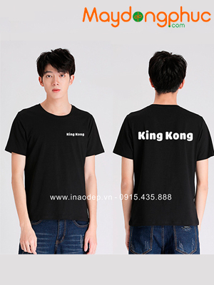 May áo phông cổ tròn CLB Billards King Kong
