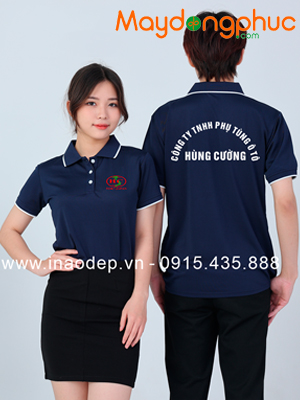 May áo phông Công ty TNHH Phụ tùng ô tô Hùng Cường