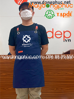 May tạp dề Quán Cherry Blossom
