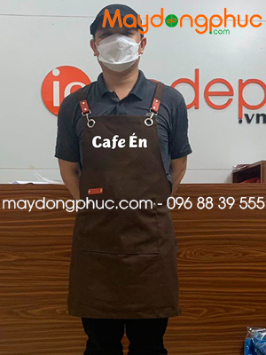 May tạp dề Quán Cafe Én