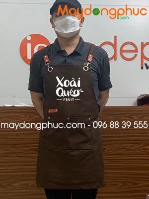 May tạp dề Cửa hàng Xoài Quéo Fruit