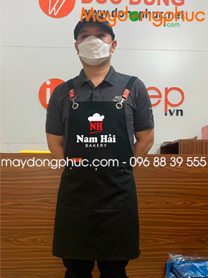 May tạp dề Tiệm Nam Hải Bakery