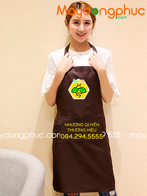 May tạp dề Quán Latea