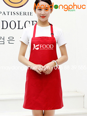 May tạp dề Cửa hàng Korean Food