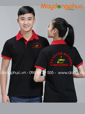 May áo phông Câu lạc bộ Billards Bách Khoa