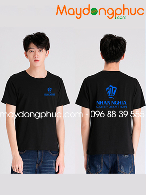 May áo phông cổ tròn Công ty Nhan Nghia Corporation