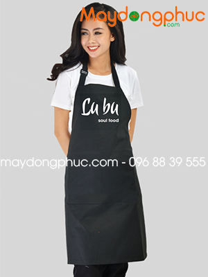 May tạp dề Nhà hàng Lubu