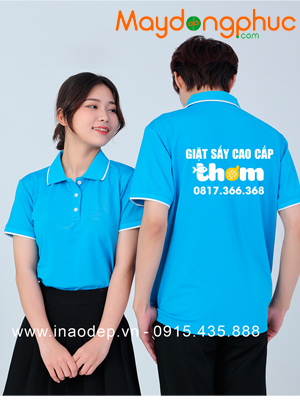 May áo phông Cửa hàng giặt sấy cao cấp Thơm