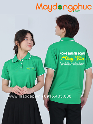 May áo phông Nông sản an toàn Song Vân