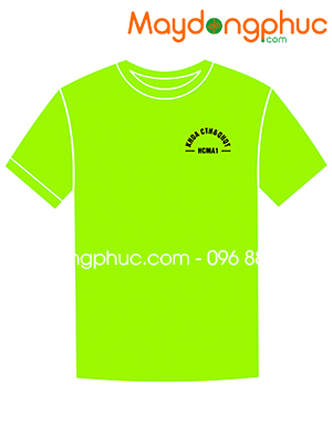 May áo phông Khoa CTH & QHQT HCMA1