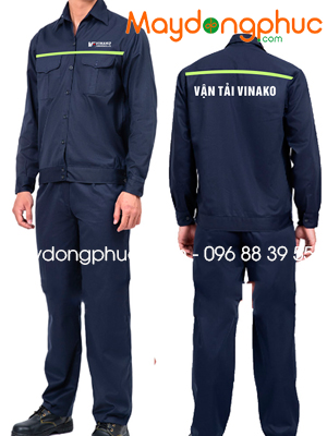 May đồng phục bảo hộ Công ty Vận tải Vinako